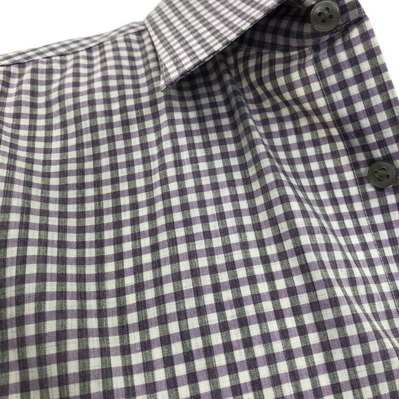 CALVIN KLEIN MENS SLIM FIT PERFORMANCE NON-IRON LONG SLEEVE SHIRTS 16.5 34/35‎ - Picture 4 of 8